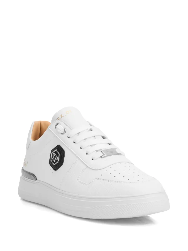 Philipp Plein T-REX 01 logo-plaque sneakers in White, photo 2 of 4 from FARFETCH