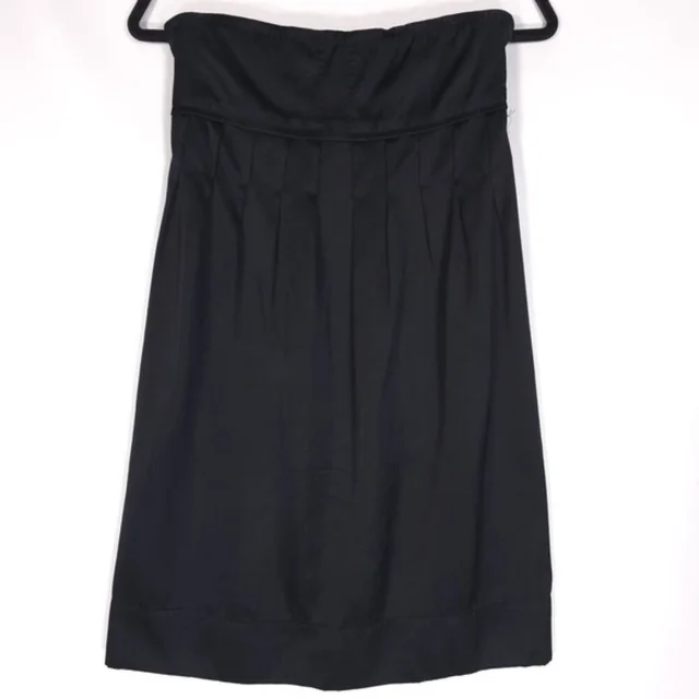 Stella McCartney Italy Made 100% Silk Women Mini Dress Black Strapless Size 40 in black Silk from Poshmark