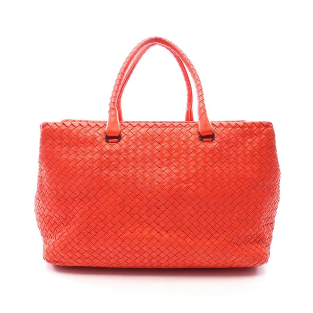Bottega Veneta Intrecciato Leather Tote Bag in Woven leather from LuxUness