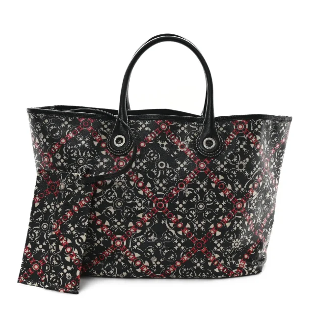 Chanel Coco Small Tote Black in Black Coated canvas from FASHIONPHILE, photo 2 of 11
