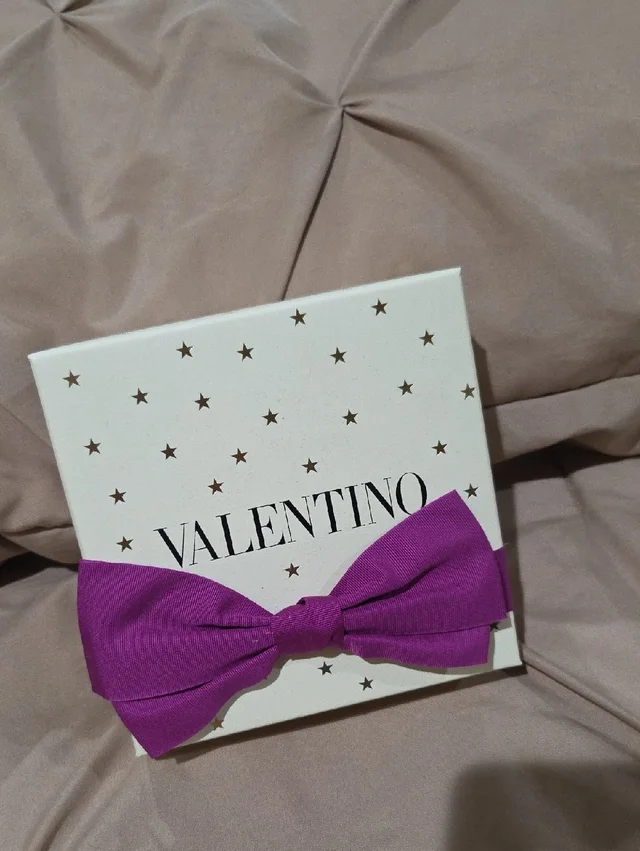 Valentino Garavani Grosgrain Bow Hair Accessory in purple from Poshmark