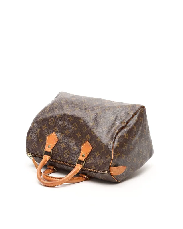 Louis Vuitton Monogram Speedy 35 Bag in Coated canvas from A Retro Tale, photo 4 of 10