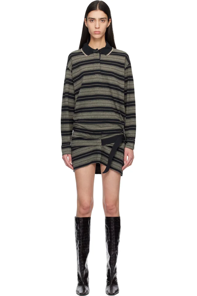 Isabel Marant Etoile Black Isea Minidress, image 1 of 1 from SSENSE