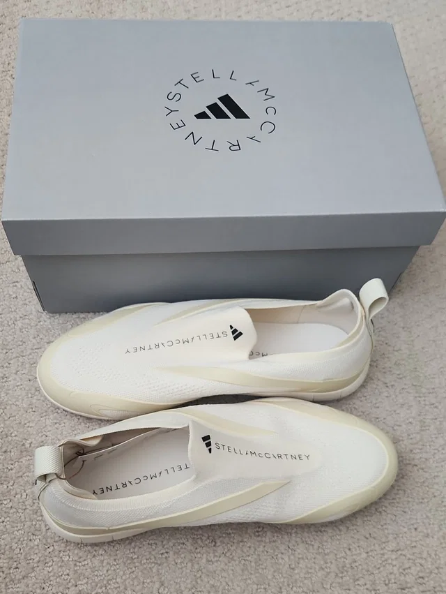 Stella McCartney Cream/Off-White Slip-On Sneakers ( New) in white from Poshmark