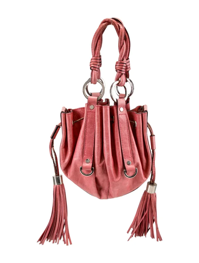 Givenchy Top Handle Other bag in Red Suede from The RealReal