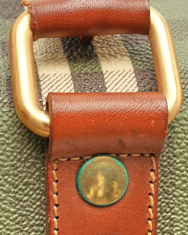Burberry Haymarket Travel Bag in Canvas from A Retro Tale, photo 7 of 9