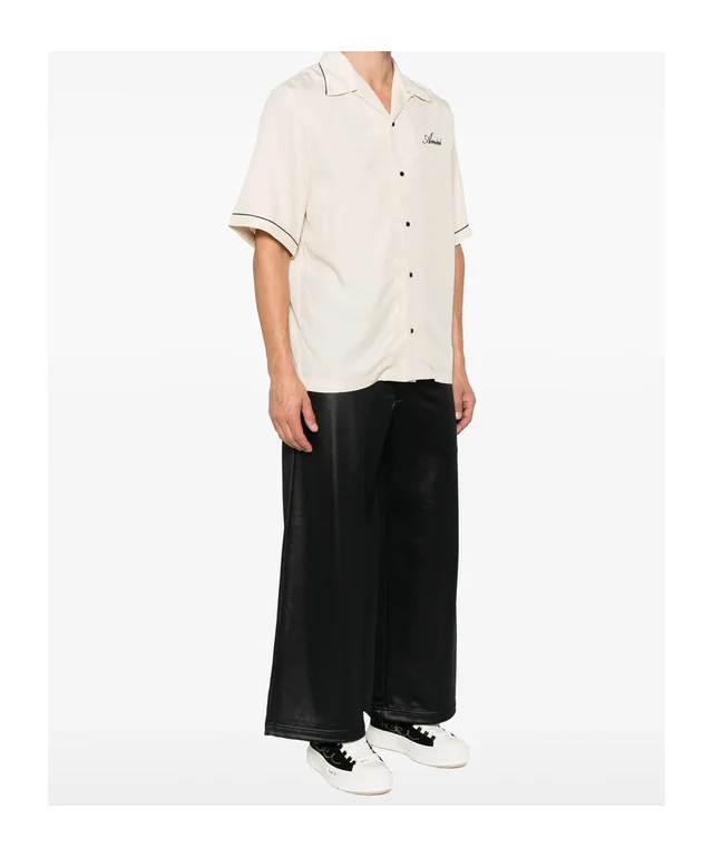 Amiri graphic-patch camp-collar shirt, photo 3 of 5 from SENSER