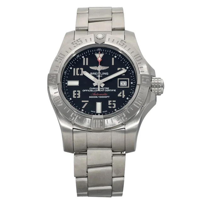 Breitling Avenger II Seawolf A17331 45mm Stainless Steel Watch from H&T