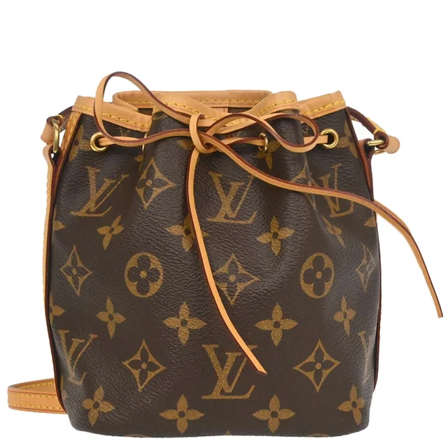 Louis Vuitton Monogram Nano Noe Shoulder Bag M41346 in Coated canvas from AMORE Vintage Tokyo