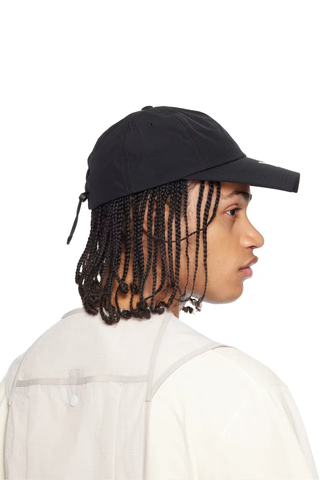Y-3 Black Utility Cap, photo 3 of 3 from SSENSE