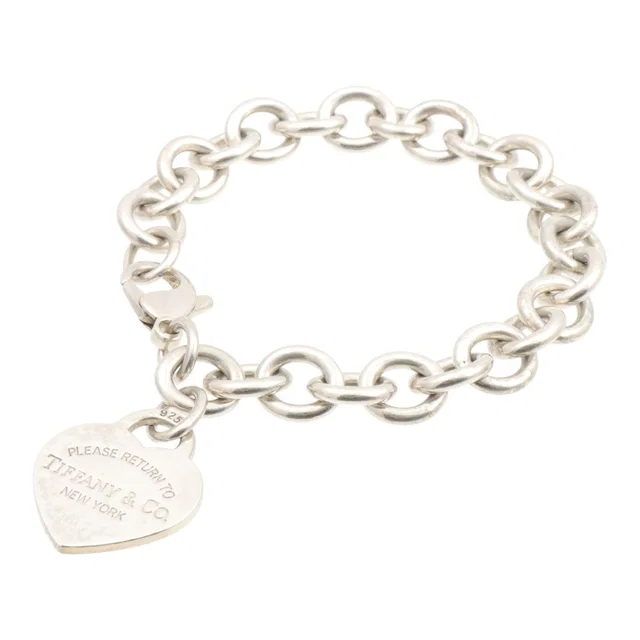 Tiffany & Co. SV925 Return to Heart Bracelet Silver in Silver from VINTAGE QOO TOKYO