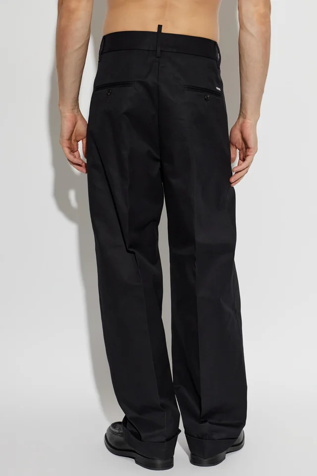 Dsquared2 Pleated-cuff casual trousers, photo 3 of 4 from SENSER