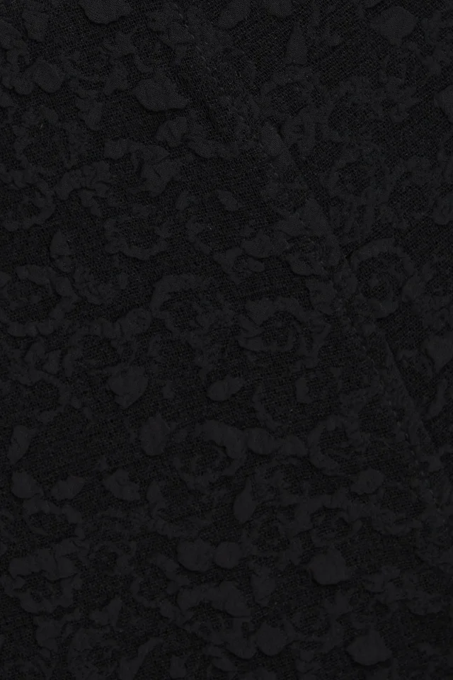 Ganni Jacquard High-Rise Bootcut Pants in Black, photo 4 of 4 from THE OUTNET