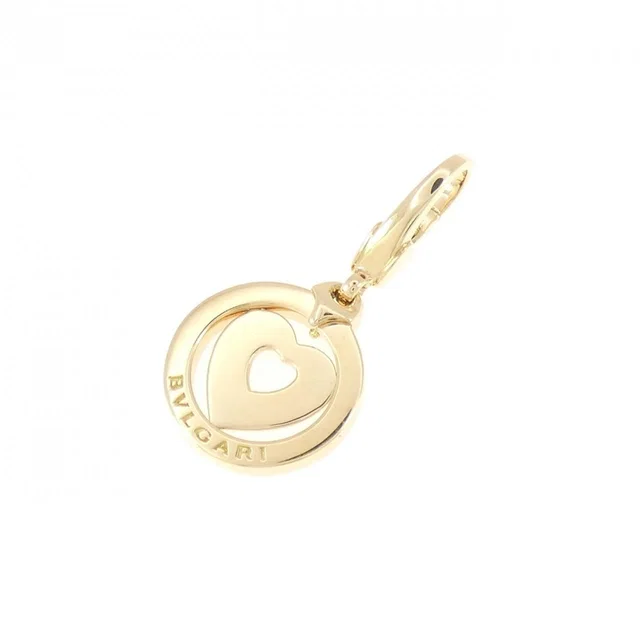 Bvlgari Tondo Heart Charm Keychain from The Reluxe