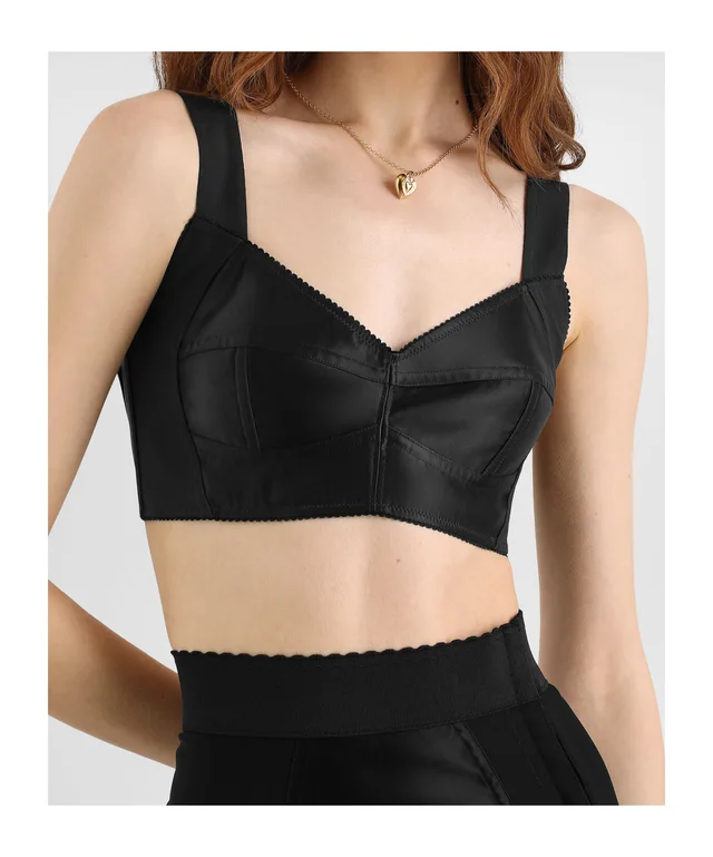 Dolce & Gabbana satin bustier top, photo 2 of 4 from SENSER