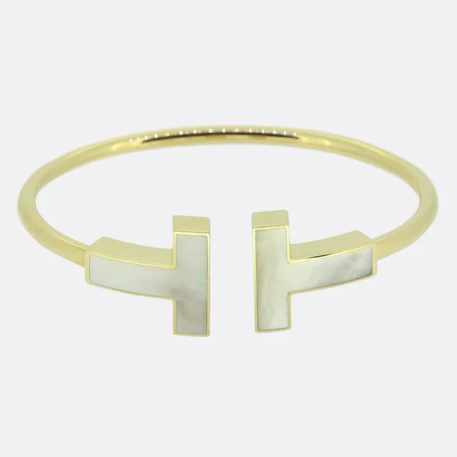 Tiffany & Co. T Wide Wire Bangle from The Vintage Jeweller