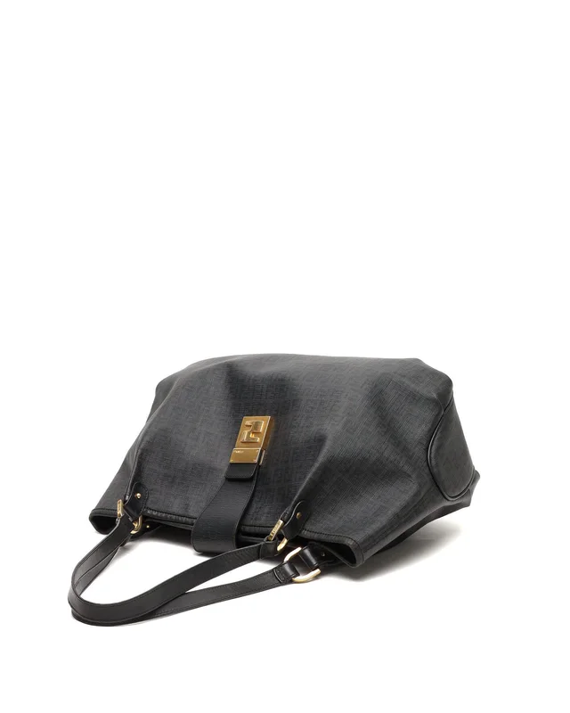Fendi Zucchino Tote Bag in Canvas from A Retro Tale, photo 4 of 10