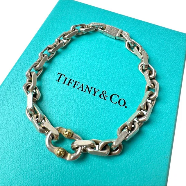 Tiffany & Co. Makers Narrow Chain Bracelet 925 from The Reluxe