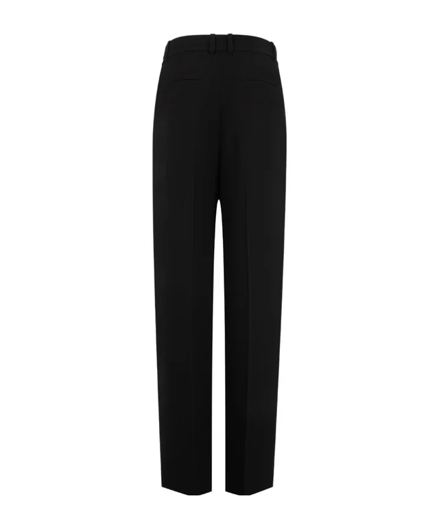 Toteme double-pleat fluid trousers black, photo 2 of 3 from SENSER