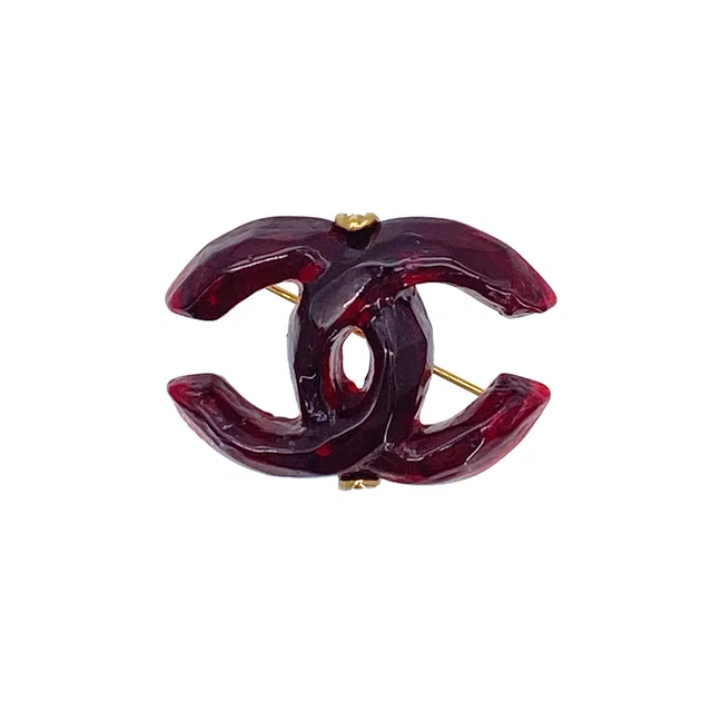 Chanel Vintage Cocomark Brooch Accessory 99P from Luxury Promise