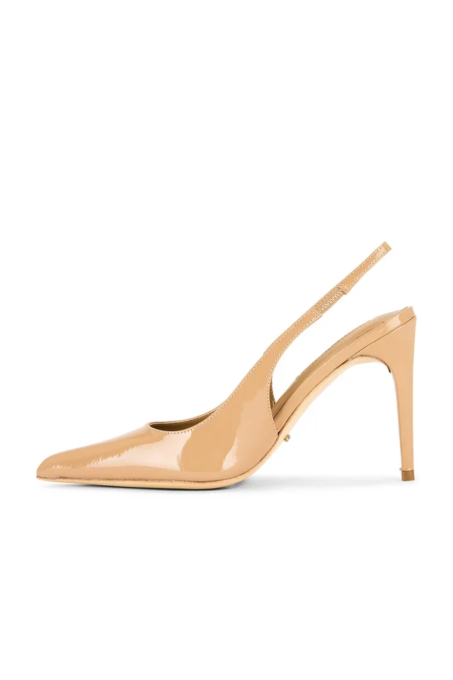 Tony Bianco Charlotte Slingback Pump in Nude Patent, photo 5 of 5 from REVOLVE (Canada)