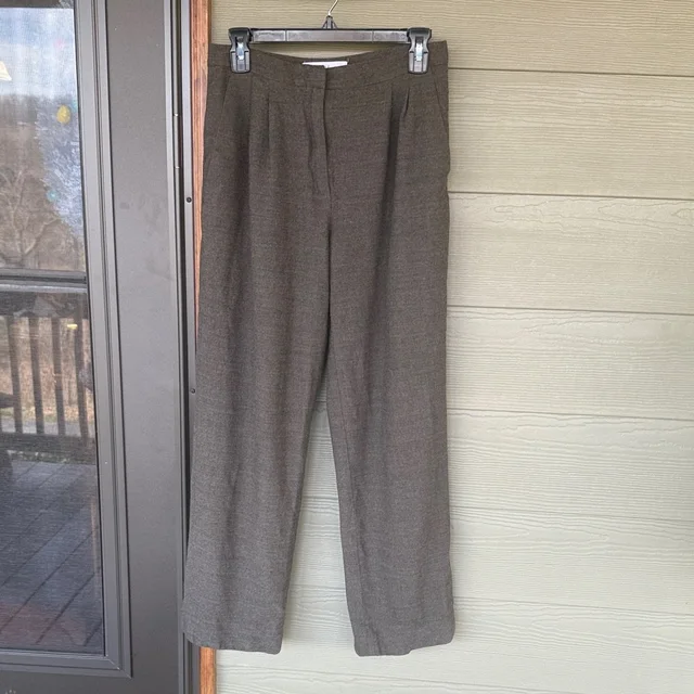 Max Mara Virgin Wool Pants in gray Wool from Poshmark