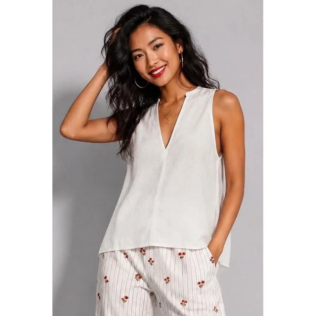 TOTEME Women's Blouse - Cream - 32 from Depop