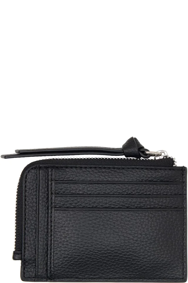 Vivienne Westwood Black Zip Card Holder, photo 2 of 2 from SSENSE