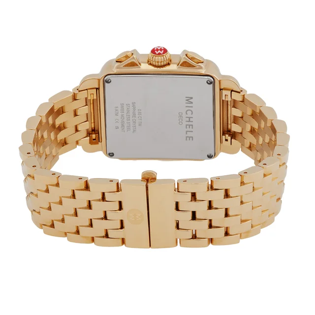 Michele Chronograph Quartz Diamond White Mother of Pearl Dial Ladies Watch MWW06A000777, photo 3 of 3 from Jomashop