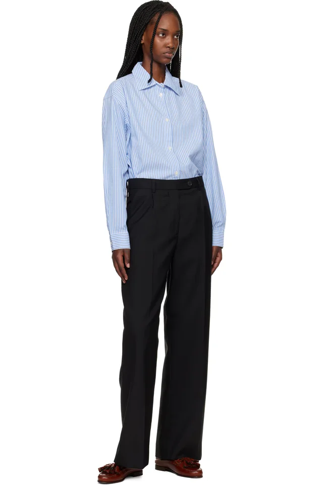 mfpen Black Primary Trousers, photo 4 of 4 from SSENSE