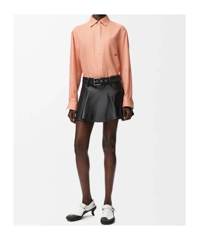 Loewe Mini skirt in nappa lambskin, photo 5 of 5 from SENSER