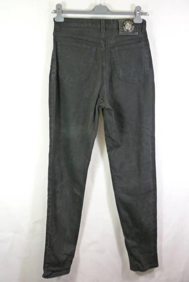 Versace Jeans Black Size: 30 in White Cotton from Oxfam Online Shop, photo 2 of 2