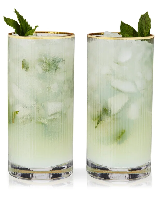 Viski Meridian Highball Glasses, image 1 of 1 from Gilt