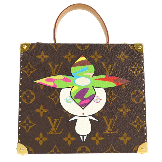 Louis Vuitton 2000s Hat Man Jewelry Box M92475 in Coated canvas from AMORE Vintage Tokyo