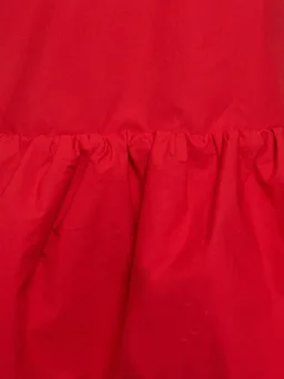 Interior Long dress with V-neckline in 100% Cotton, photo 4 of 5 from LUISAVIAROMA