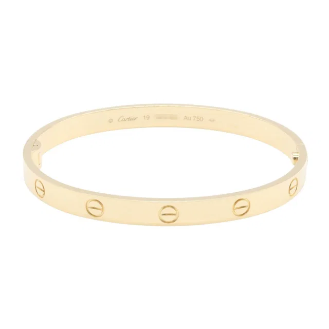 Cartier Love Bracelet Au750 Bracelet Size 17 from LuxUness
