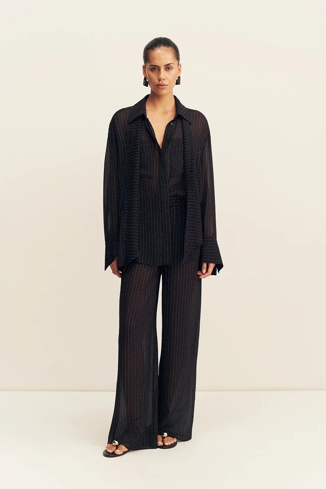 Shona Joy IRVING POLKA DOT SHEER PANT from Shona Joy, photo 1 of 1