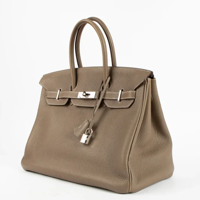 Hermès Birkin 35 Etoupe Togo PHW in Taupe Togo leather from Labellov, photo 3 of 13