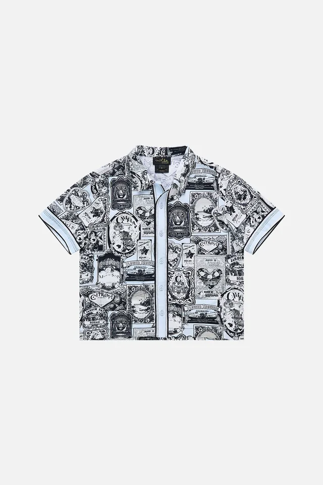 Camilla eBoutique BOYS SHORT SLEEVE CABANA SHIRT 4-10 FLOWER SHOWERS from CAMILLA, photo 1 of 1