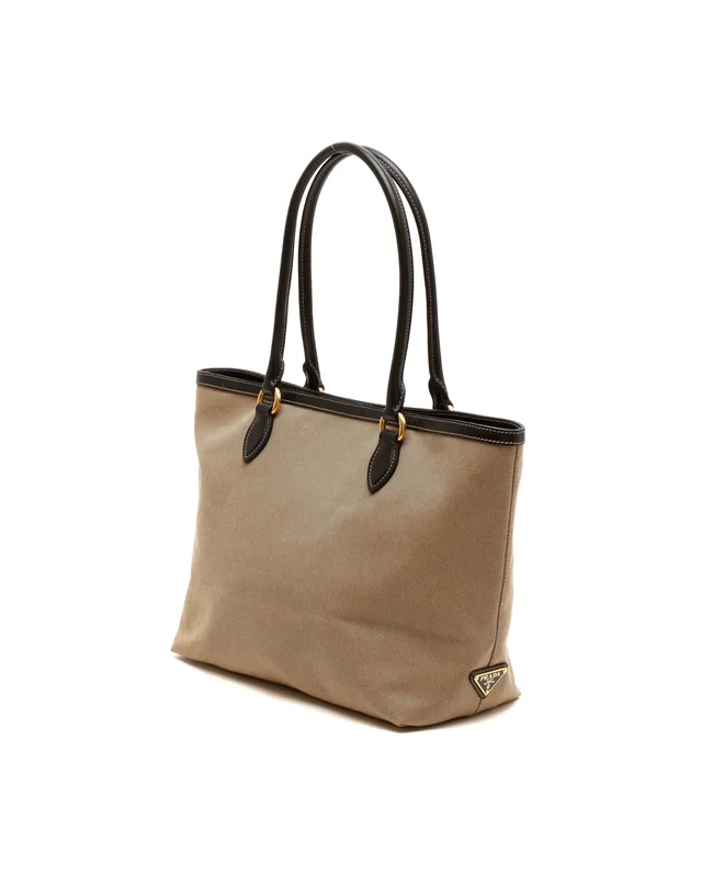 Prada Jacquard Tote Bag in Canvas from A Retro Tale, photo 3 of 8