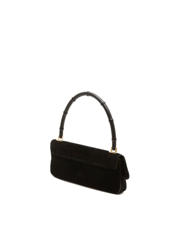 Gucci Tom Ford Suede Bamboo Shoulder Bag in Suede from A Retro Tale, photo 3 of 8