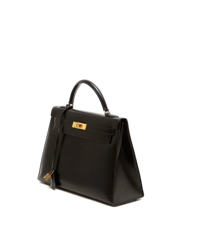 Hermès Kelly Box 32 Sellier Bag in Leather from A Retro Tale, photo 2 of 10