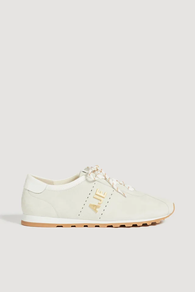 AJE Matisse Logo Trainer in White from Aje, photo 1 of 1