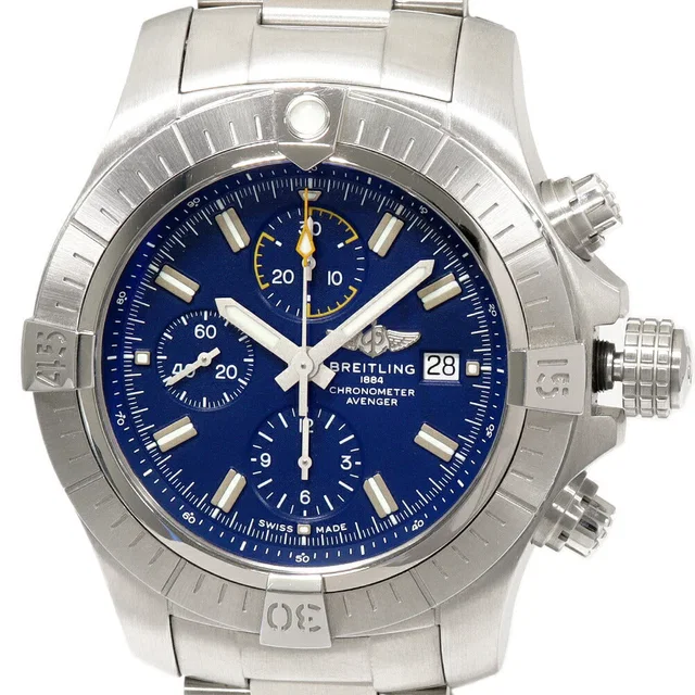 Breitling Blue Dial Avenger Watch A13317 in Blue from LuxUness