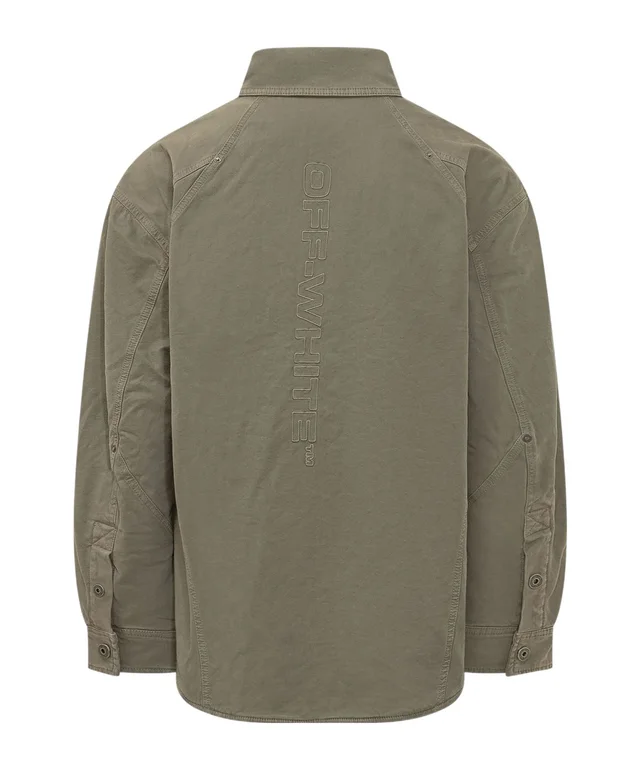 Off-White Racing Staff Button-Up Overshirt, photo 3 of 6 from SENSER