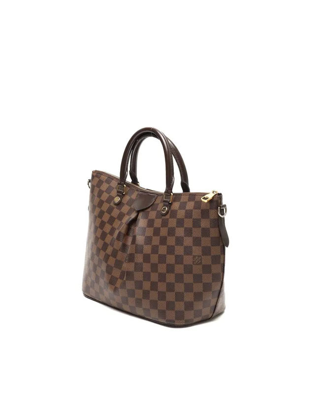 Louis Vuitton Damier Ebene Siena PM Bag in Brown Canvas from A Retro Tale, photo 3 of 8
