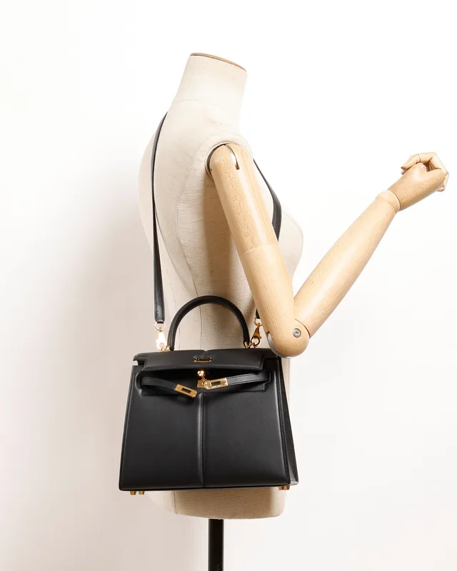 Hermès Kelly 25 Swift Padded Sellier Bag in Swift leather from A Retro Tale, photo 10 of 10