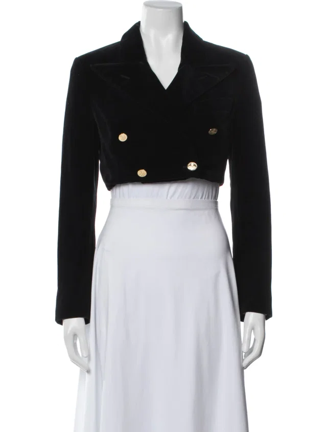Vivienne Westwood Vintage Late 1980's - Early 1990's Blazer in black from The RealReal