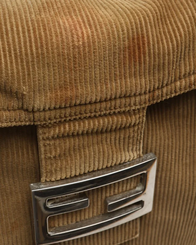 Fendi Corduroy Bag in Denim from A Retro Tale, photo 7 of 10
