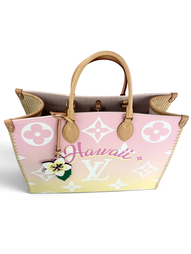 Louis Vuitton OnTheGo GM Tote Limited Edition Cities in Coated canvas from Season 2 Consign, photo 6 of 10
